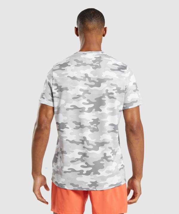 Panske Tricka Gymshark Arrival Svetlo Siva | YL7590421